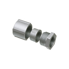 5" 3-Piece Coupling - Arlington Zinc Die-Cast for Rigid & IMC, , ARLINGTON - Maple Electric Supply 