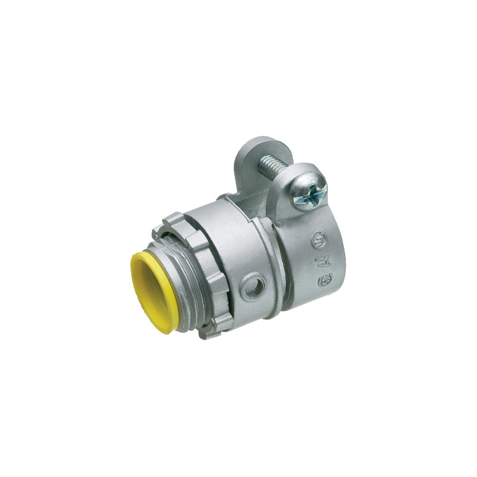 Arlington 1-1/2" Flex Conn Insul, Zinc Die-Cast Connector