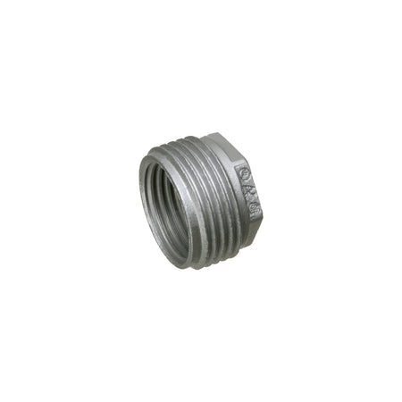 Arlington 1-1/2"X1/2" Red. Bush. Zinc Hex Head Bushing