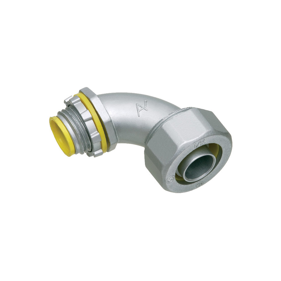 Arlington 1-1/4" Ins Lt Ang Conn - Zinc Die-Cast, 90 Degrees