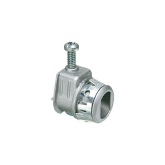 Arlington 1" 1 Screw Sdl St Conn Zinc Die-Cast Cable Connector