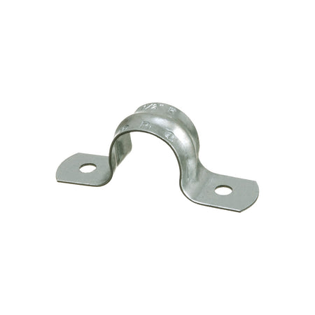 Arlington 1/2" 2 Hole Rgd Strap - Plated Steel