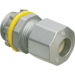 Arlington 1/2" Crd Grp .100/.300 Zinc Strain Relief Connector