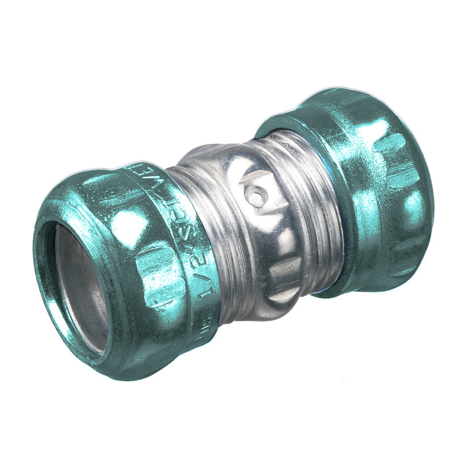 Arlington 1/2" EMT Comp Coup RT - Steel, Concrete & Rain Tight
