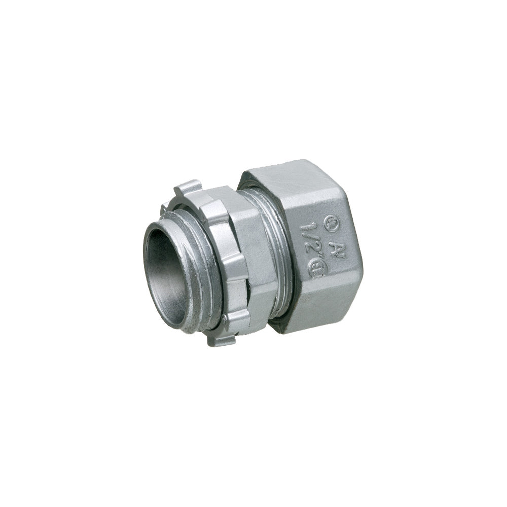 Arlington 1" EMT Comp. Connector - Zinc Die-Cast, Weatherproof, , ARLINGTON - Maple Electric Supply 