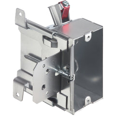 Arlington 1 G Steel/Bx with 4010Ast Connector - Adjustable Outlet