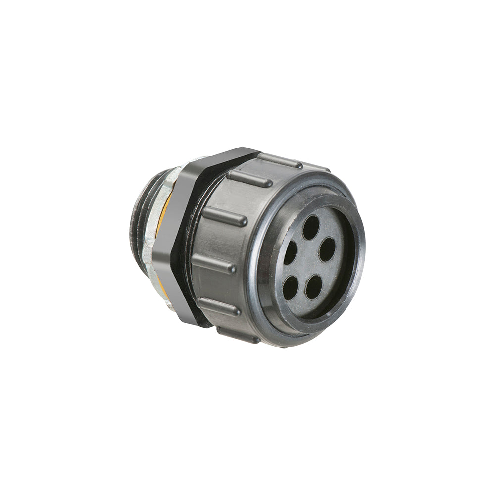 Arlington 1"Nmpv 5-Hole Strt Con - UV Rated Multi-Cable Connector