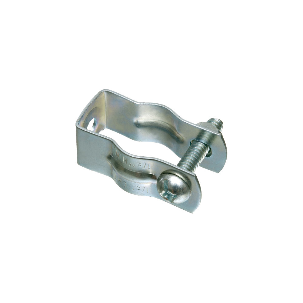 Arlington #1 Pipe Hanger W/Bolt - Plated Steel 3/4" EMT, , ARLINGTON - Maple Electric Supply 