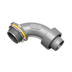 Arlington 1" Screw On Connection, 90° Liquid Tight Connector