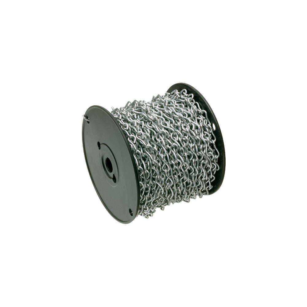 Arlington 100' #12 Jack Chain - Zinc Plated, 25lbs Load Limit, , ARLINGTON - Maple Electric Supply 