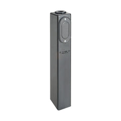 Arlington 15" Garden Post Black - Durable Outdoor Light Support