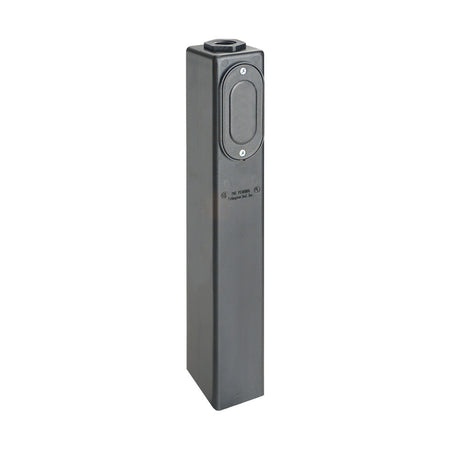 Arlington 15" Garden Post Black - Durable Outdoor Light Support