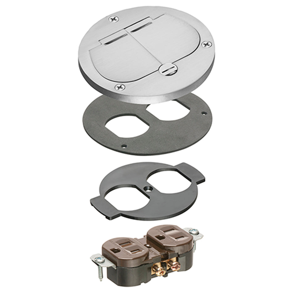 Arlington 2 G Nkl Flip Ld Trim Kit - FLB3500 Metal Nickel