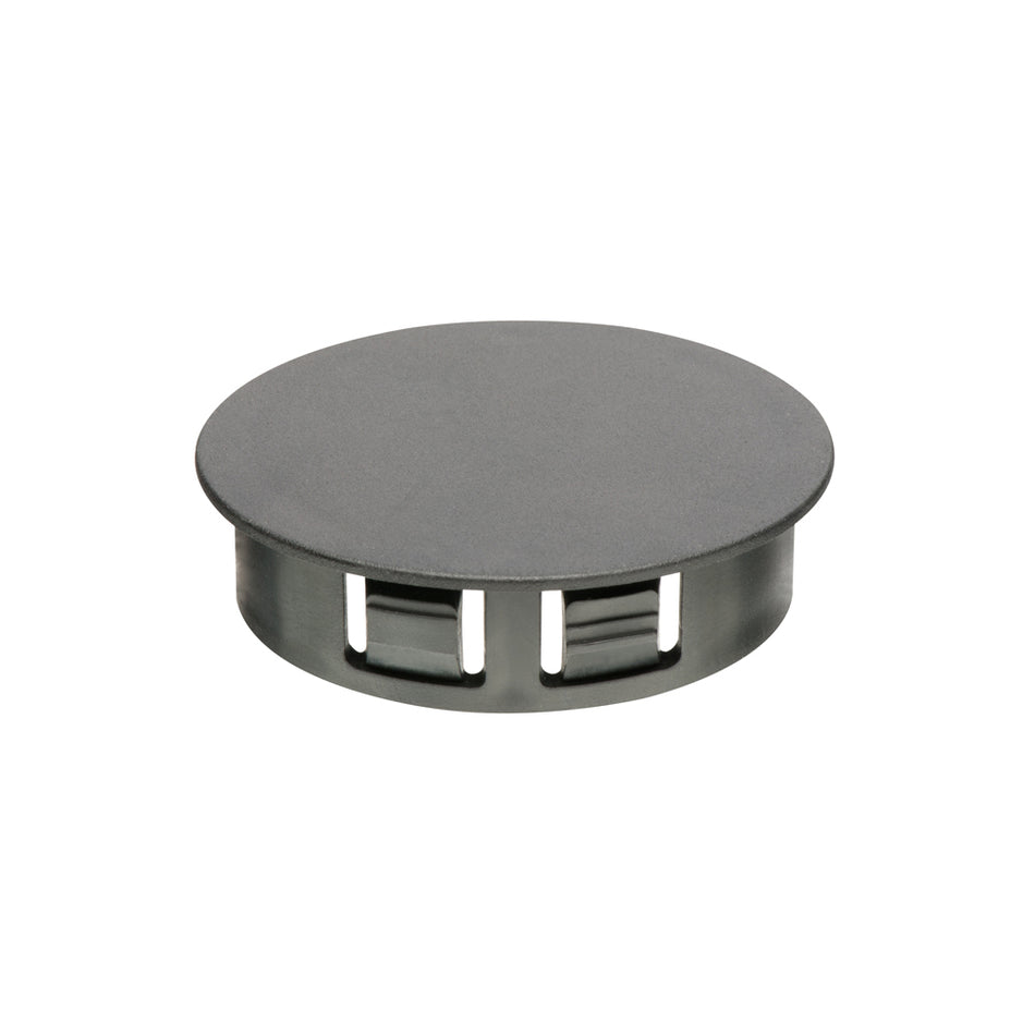 Arlington 2"Pls Knck-Out Seal, Black Non-Metallic Snap Bushing