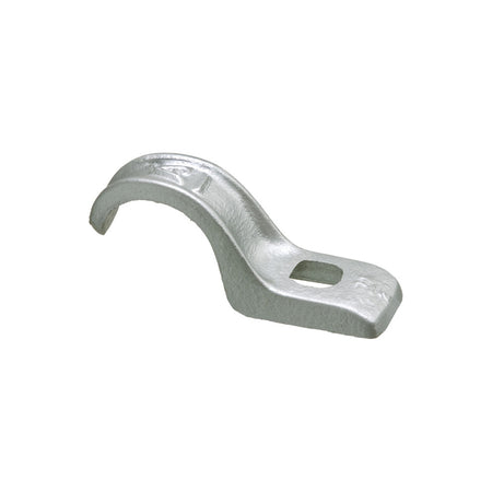 Arlington 3-1/2" 1 Hole Mi Strap - Malleable Rigid Conduit Clamp