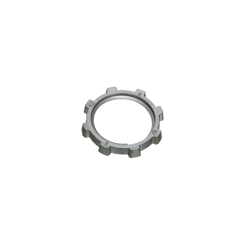 Arlington 3-1/2" Diecast Locknut, Zinc,