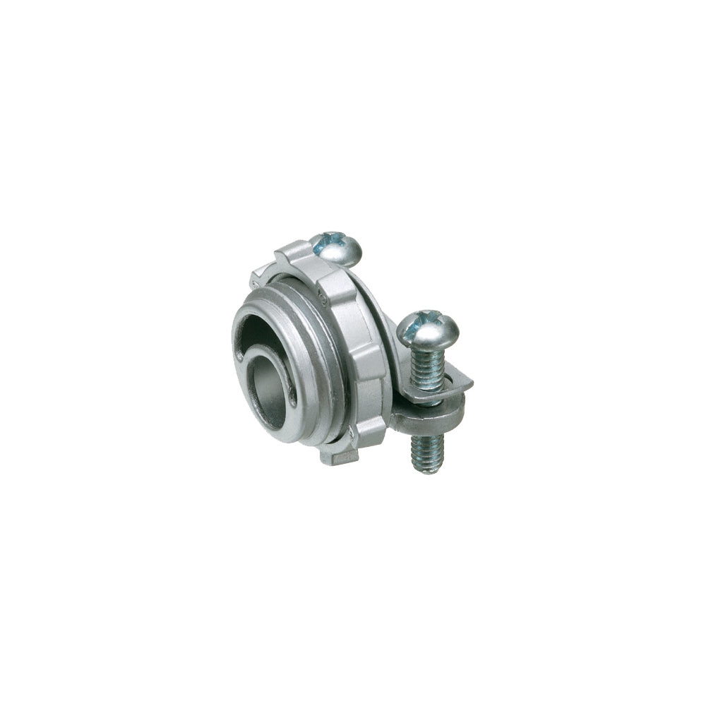 Arlington 3-1/2" Mc Connector - Zinc Die-Cast Cable Locknut
