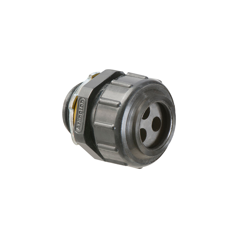 Arlington 3/4" 3-Hole Strt Conn - Non-Metal Photovoltaic Cable Connector