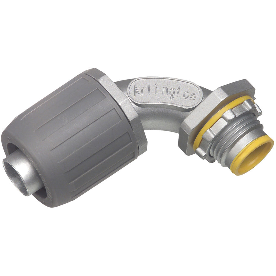 Arlington 3/4" 90Deg Lt Conn, Push-On Zinc Die-Cast, Qty 10