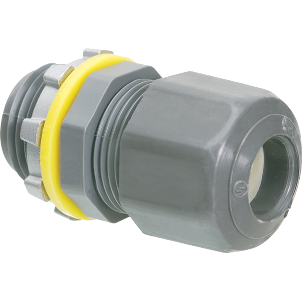 Arlington 3/4" Nm Cg .385/.750 Strain Relief Connector -