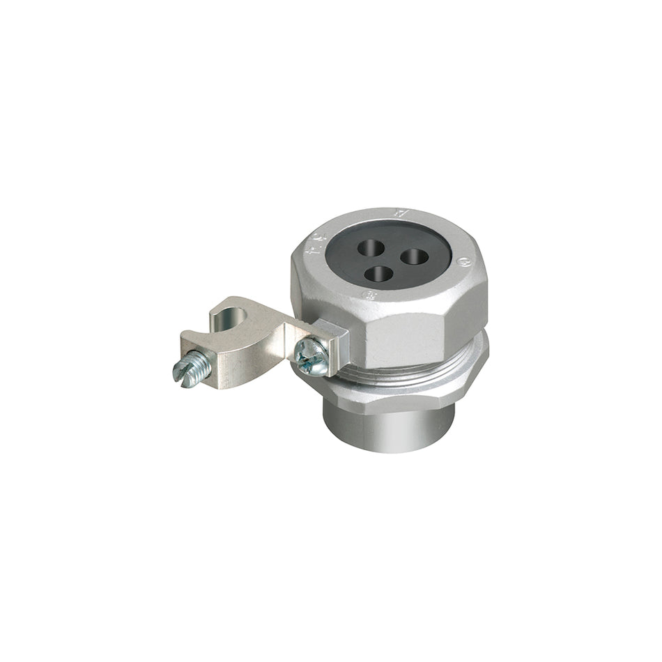 Arlington 3/4" Zinc Cord Grip Co - Wire Grounding Bushing