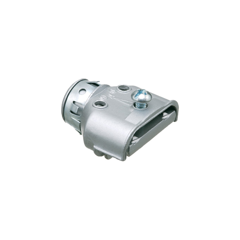Arlington 3/8" Dup St Ins Conn, Zinc Die-Cast, Insulated Throat