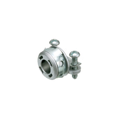 Arlington 3/8" Mc Bx Snpt Cn Rnd 5 Hole Zinc Cable Connector