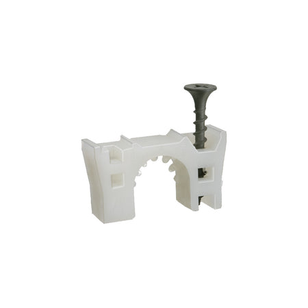 Arlington 3/8" Non-Met Mc Strap - Stackable Cable Support, Pack of 100