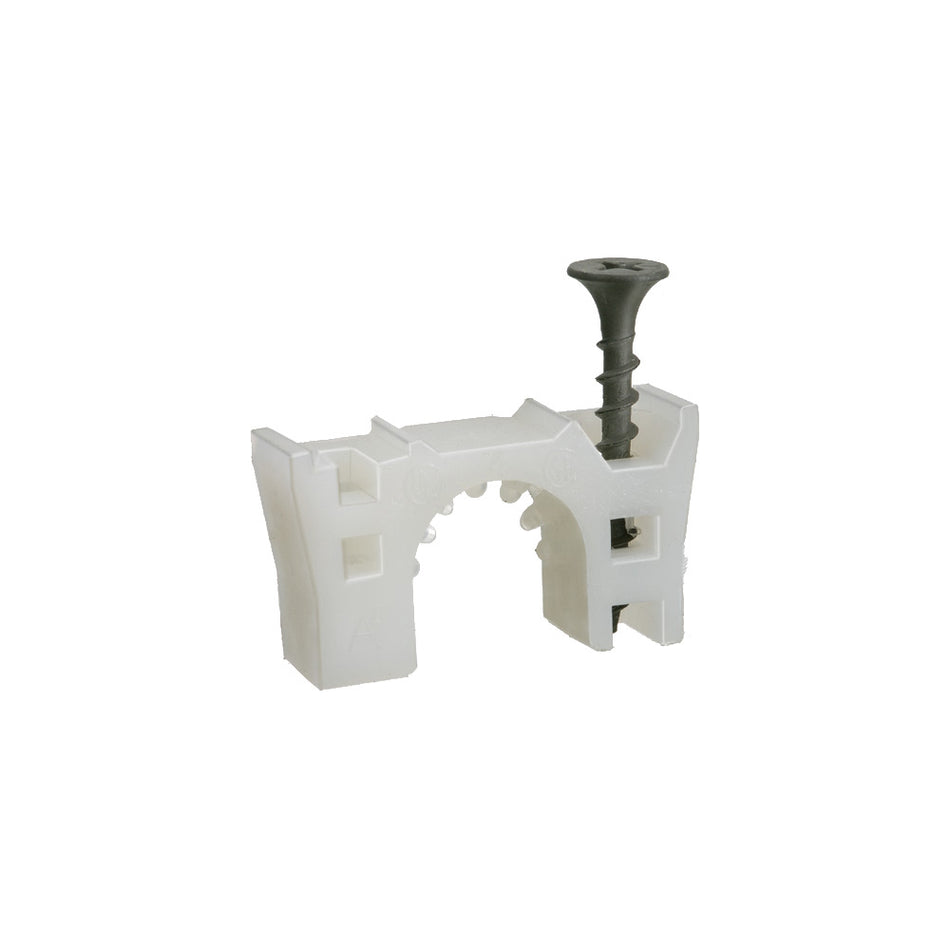 Arlington 3/8" Non-Met Mc Strap - Stackable Cable Support, Pack of 100