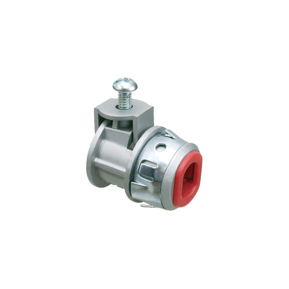 Arlington 3/8" Sdle Grp Snpt W/In - Zinc Die-Cast Connector