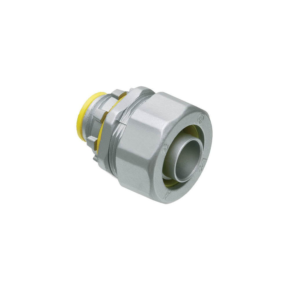 Arlington 3/8" Str Lt Conn Ins Zinc Die-Cast Connector, 25-Pack