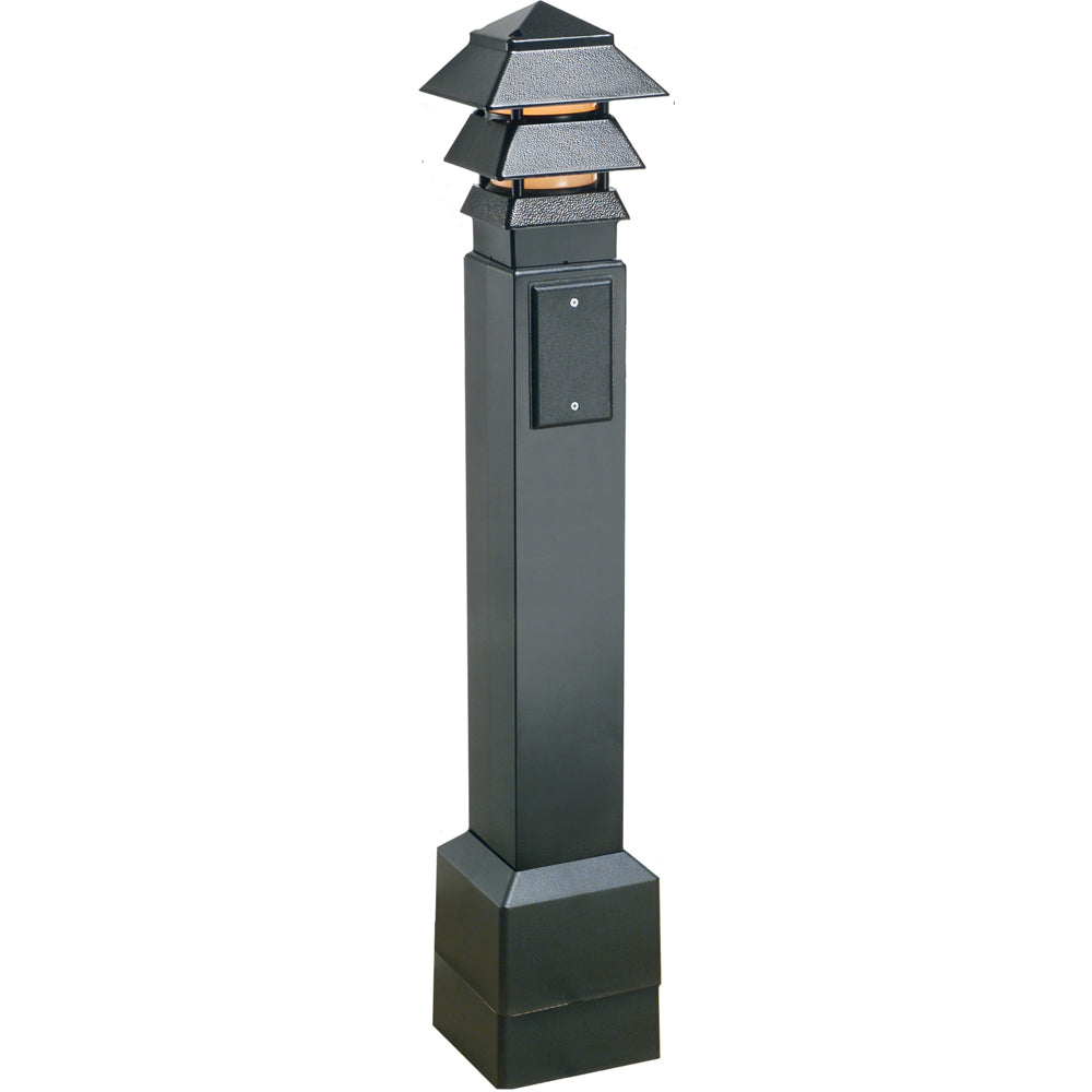Arlington 35" Gardnpost Bollard Kit - Pagoda Light Fixture