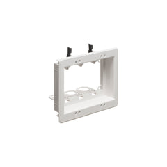 Arlington 3G Low Volt. Mtg Brack Wh - Paintable 3-Gang Bracket