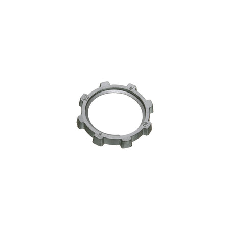 Arlington 4" Die Cast Locknut - Zinc Thread,