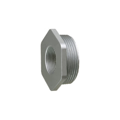 Arlington 4X3 Hex Red Bush - Zinc, UL Rated, Maintains Ground Path