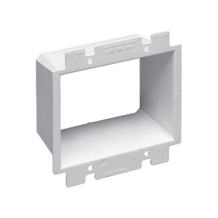 Arlington BE2 - Box Extender 2 Gang Fire Rated Electrical Box Support