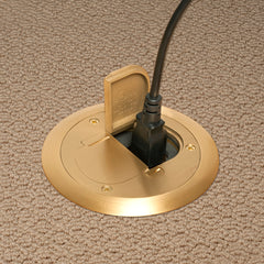 Arlington Brass Carpet Ring - FLB3500 Drop Box, 1-Pack