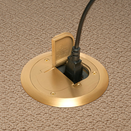 Arlington Brass Carpet Ring - FLB3500 Drop Box, 1-Pack