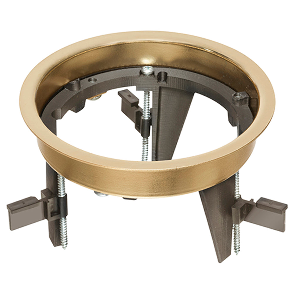 Arlington Brass Drop-In Floor Box Kit with Grounding Clip