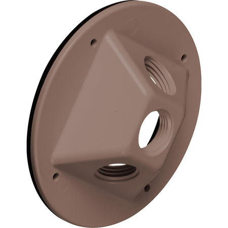 Arlington Brown 3-Hole Canopy - Non-Metallic Threaded Cover