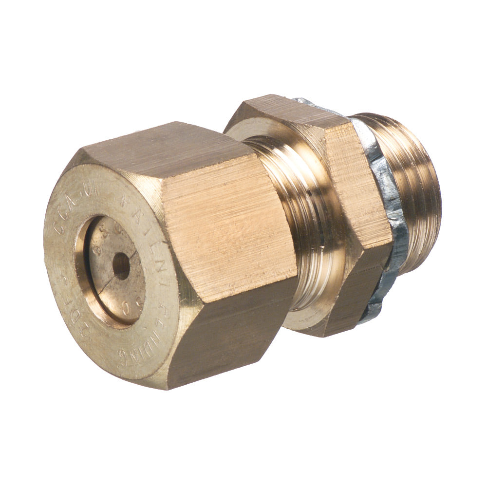 Arlington Comp Conn Grd Electrod .13 - Brass Grounding Connector