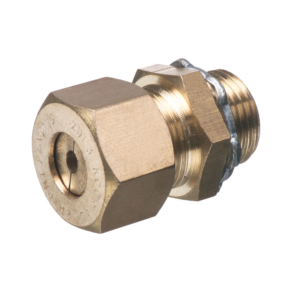Arlington Comp Conn Grd Electrod .16 - Solid Brass Ground Connector