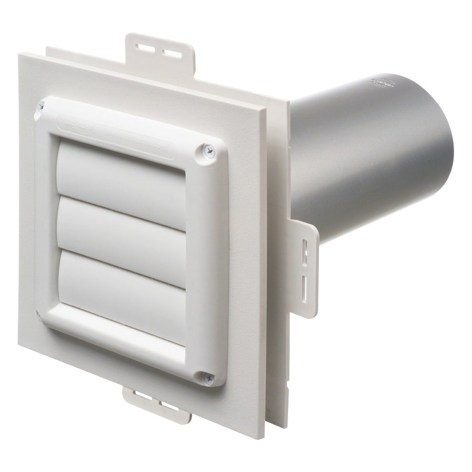 Arlington Exhaust Vent Mounting Block Kit - Non-Metallic, Siding