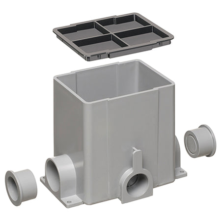 Arlington Gangable Conc Fl Box - Versatile Non-Metallic Floor Box