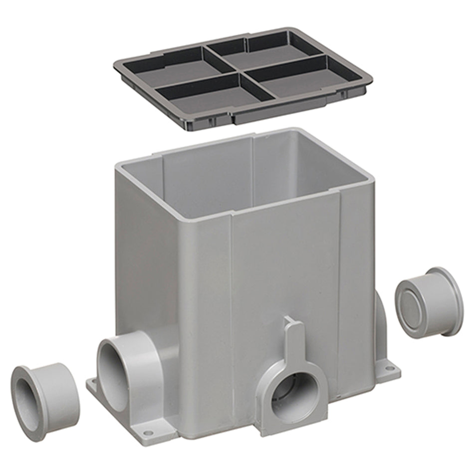 Arlington Gangable Conc Fl Box - Versatile Non-Metallic Floor Box