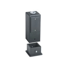 Arlington Gard-n-Post 9" Deck Mount for Outdoor Fixtures, Green