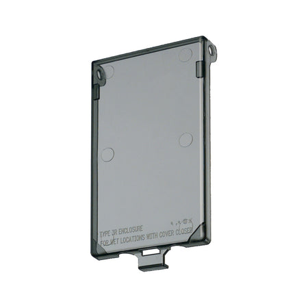 Arlington In Box Cover White Vertical - Single Gang Replacement