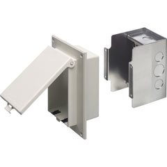 Arlington Inbox Retro Fit 1G Wh - Low Profile Weatherproof Cover