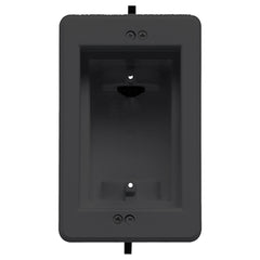 Arlington Indoor Inbox Black Gc - Recessed, Single Gang, Fire Rated