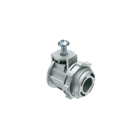 Arlington Ins 3/8 Saddle Grp Sqr Zinc Connector, 1/2" Knockout